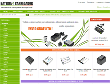 Tablet Screenshot of bateria-carregador-portugal.com